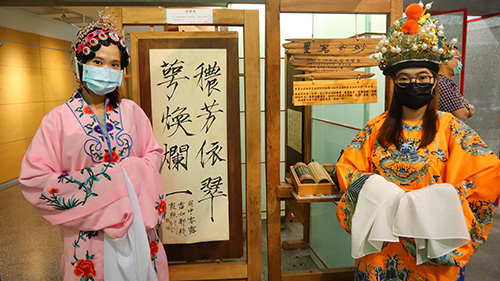 高苑科大外籍生感受歌仔戲之美  融入台灣在地文化