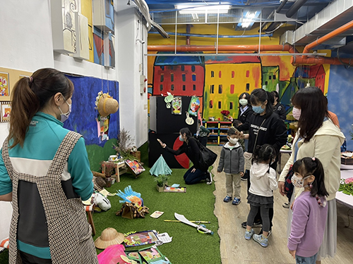 新北幼兒園變身為「社區轉角美術館」 美藝童趣療癒疫情下的身心靈