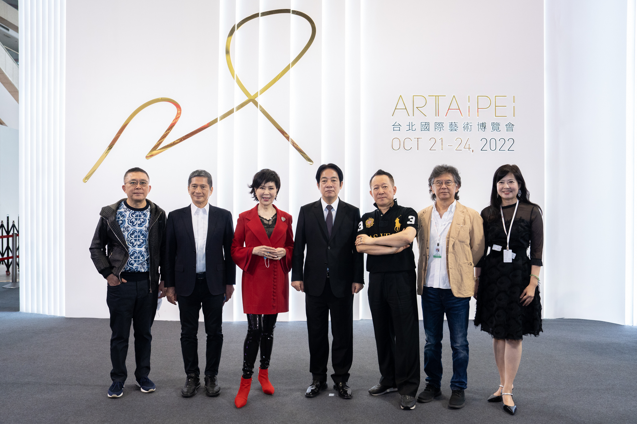 2022台北國際藝術博覽會 副總統參觀ART TAIPEI，以實際行動支持台灣藝術產業