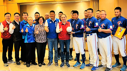 市長侯友宜百萬獎金激勵 期勉明年U-18世界盃棒球賽台灣主場拼回金盃