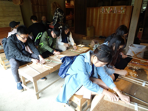 房總之村-木筷製作