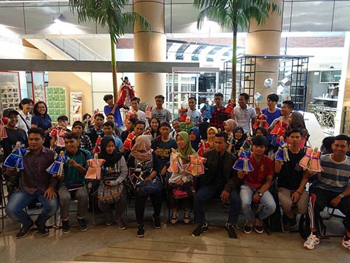 印尼同學學習布袋戲大合照