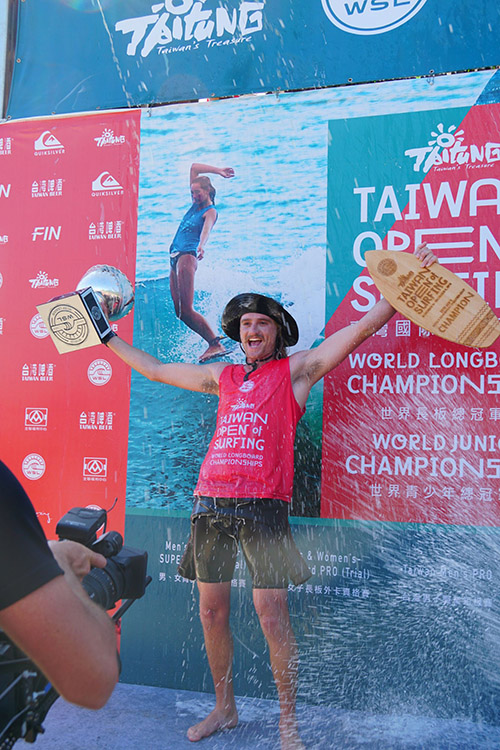 2018臺灣國際衝浪公開賽-世界男子長板總冠軍由南非Steven Sawyer技壓群雄奪冠