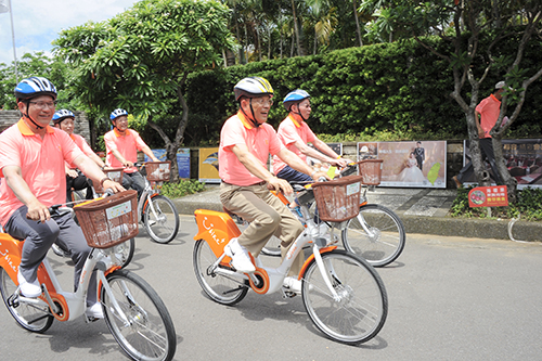行政院長蘇貞昌出席「世界自行車日」活動