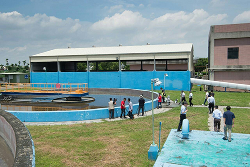 雲林縣斗六工業區污水處理廠環境教育場域 正式揭牌營運