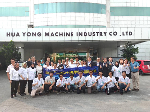 印尼科研高教部訪團訪視正修科技大學2+i專班實習廠商