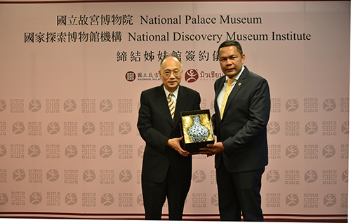 故宮與泰國國家探索博物館機構締結姐妹館