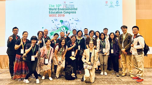 WEEC 2019宣揚台灣學校環境教育成果