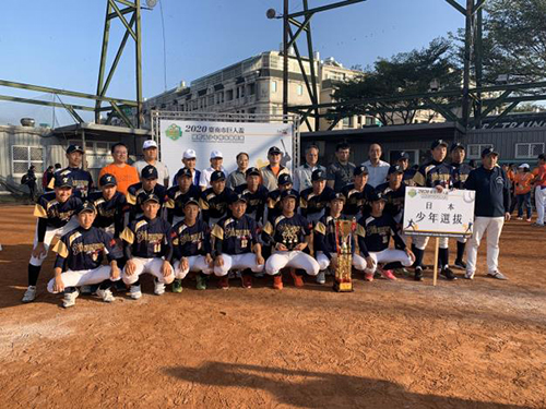台南市巨人盃國際青少年棒球錦標賽5天激戰落幕