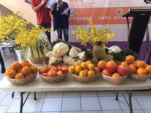 台中市柑橘、大蔥在國外也很夯 農業局赴汶萊行銷
