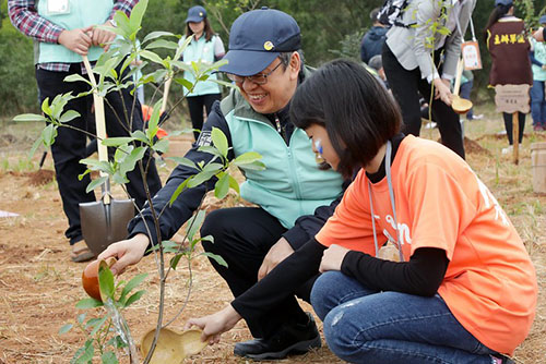 出席植樹節活動　副總統：與自然生態達成共存共榮