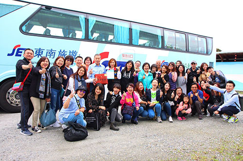 東南旅行社用行動體驗支持花蓮旅遊