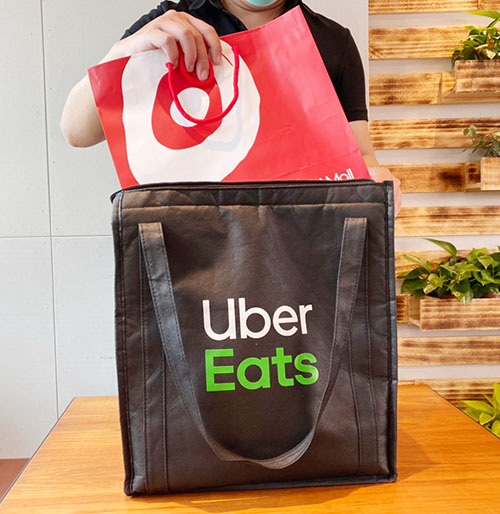 Global Mall新左營車站與Uber Eats推出獨家優惠活動，消費滿額享50元折抵優惠