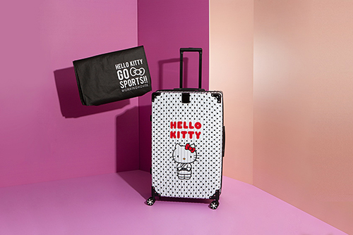 Global Mall屏東市的生活工場搶先預購「HELLO KITTY29吋行李箱原價7,980元，會員優惠價4,599元