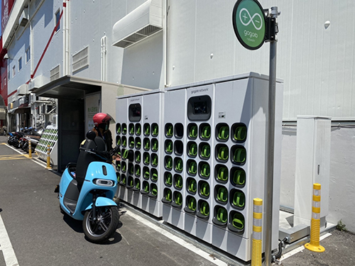 綠色運具正夯！新竹市府增設電池交換站