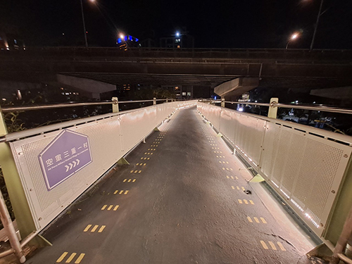打造友善河濱路廊　三重同安陸橋改善完成