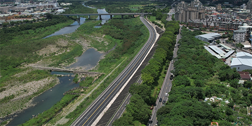 新北市大漢溪堤外水岸廊道工程完工 18日正式開放通行