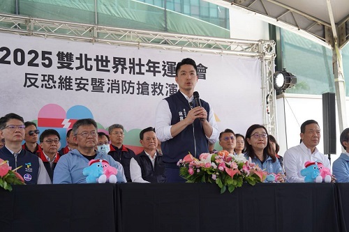 2025世壯運反恐演練逼真，維安人員破窗攻堅營救