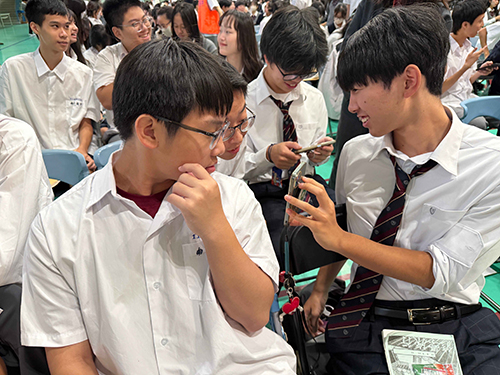 南港高中接待滋賀縣國際情報高校 深化姊妹校情誼