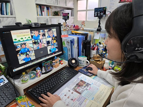 科技拉近距離 國教署補助偏鄉學校線上遠距英語教學