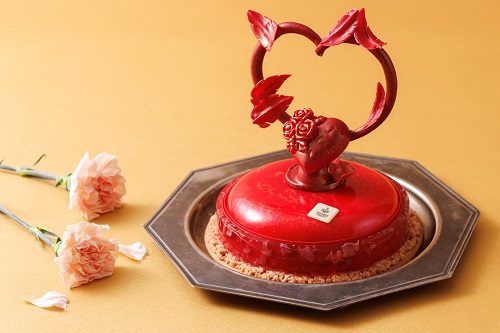 用甜點說愛 JR東日本大飯店台北母親節限定蛋糕「心之花語」優雅登場 以花為語、以甜傳情 母親節限定蛋糕「心之花語」開放預購