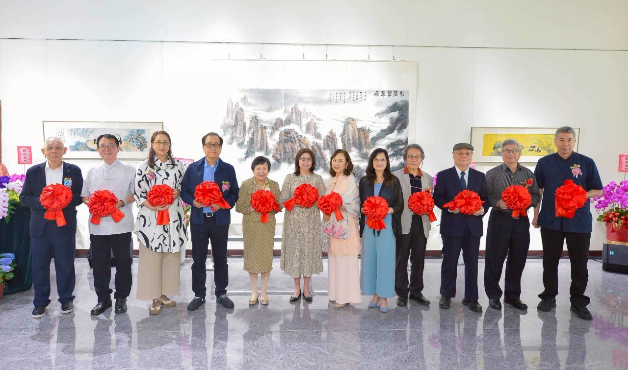「白雲傳承．水墨初心」開幕盛況空前 黃君璧、黃湘詅父女跨世代聯展於中正紀念堂綻放水墨新生命