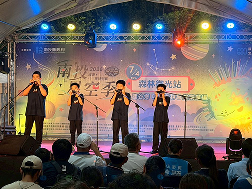 2026星空季溪頭「森林微光站」登場 森林茶席×夜間生態×星空音樂  打造最療癒森林星空夜